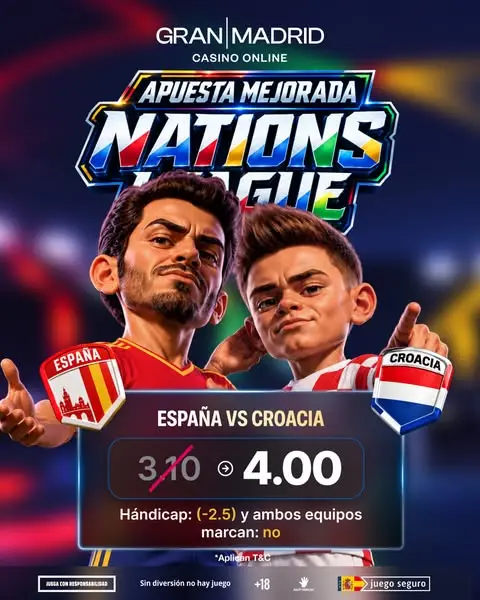 Кадр рекламы Gran Madrid Casino Online