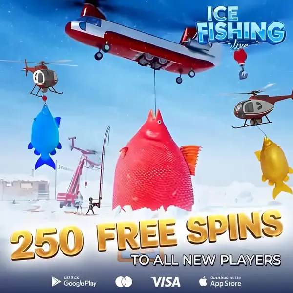 Кадр рекламы Ice Fishing