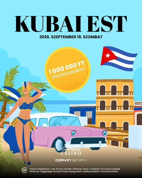 Кадр рекламы Las Vegas Casino Corvin sétány