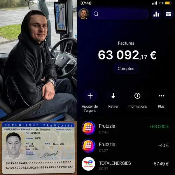 Кадр рекламы Lucas Bernard