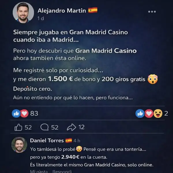 Кадр рекламы Grand Madrid Online
