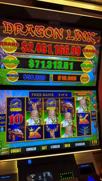 Кадр рекламы Dragon Link Slots