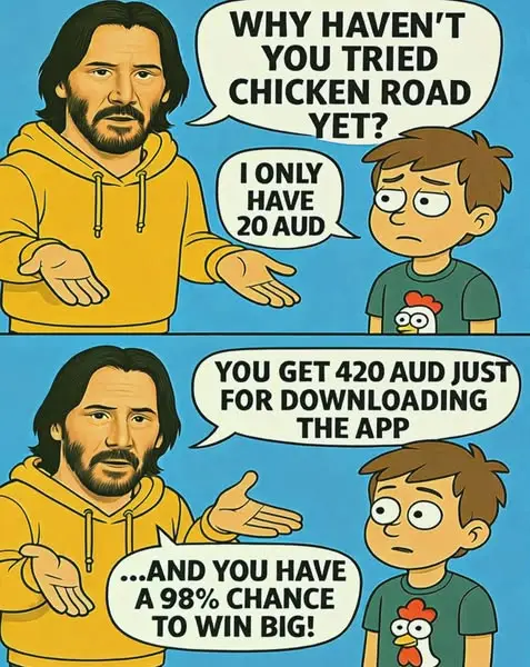 Кадр рекламы Chicken Jump 2