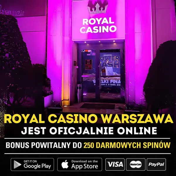 Кадр рекламы Royal Casino Polska