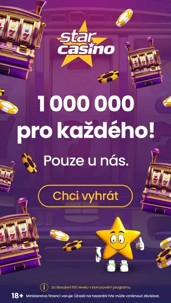 Кадр рекламы star-casino.cz I hvězdné online casino