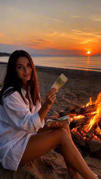 Кадр рекламы Lily Robertson