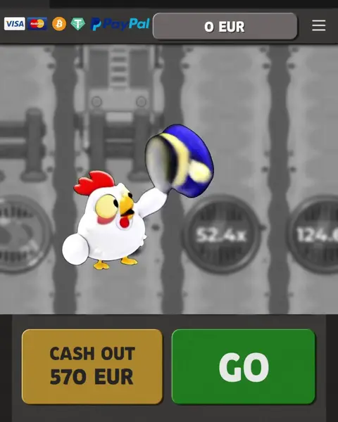 Кадр рекламы Lucky Chicken