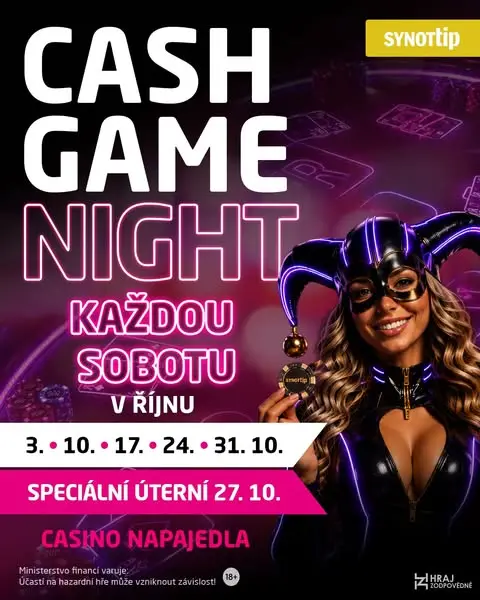 Кадр рекламы SYNOT TIP - casina a herny