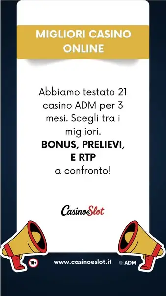 Кадр рекламы Casinoeslotitalia