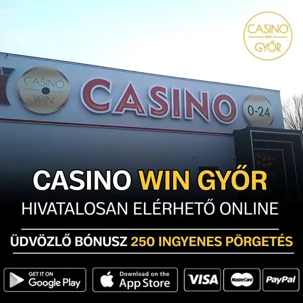 Кадр рекламы Casino Győr