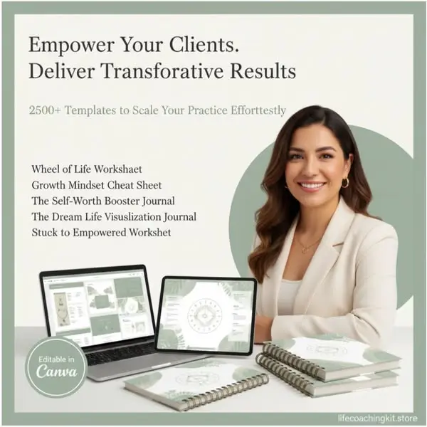 Кадр рекламы Life Coaching Kit Pro