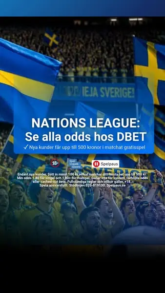 Кадр рекламы Allt om betting