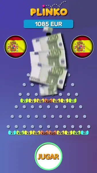 Кадр рекламы Plinko game