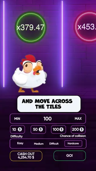 Кадр рекламы Chicken Road