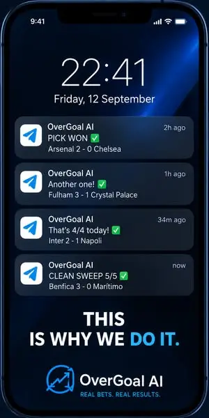 Кадр рекламы OverGoal AI