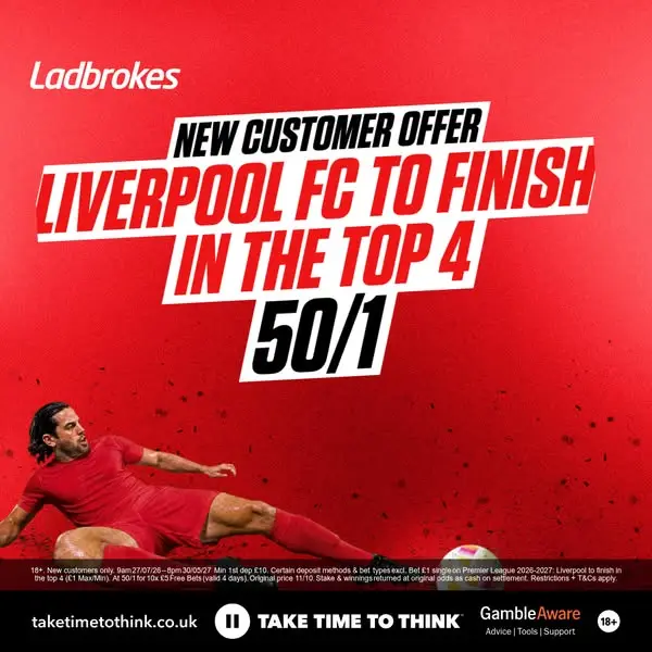 Кадр рекламы Ladbrokes