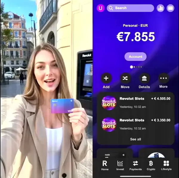 Кадр рекламы Play Club