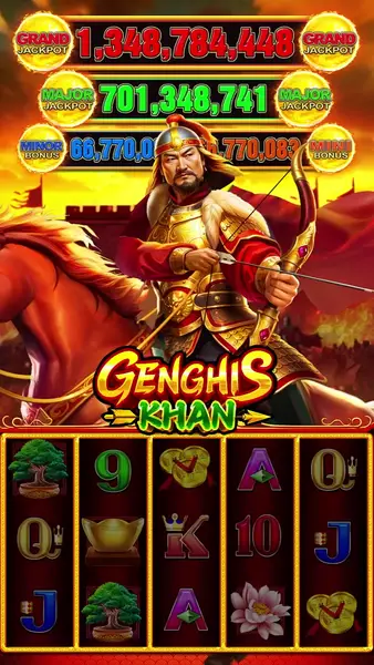 Кадр рекламы Genghis Khan Casino