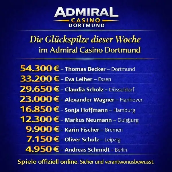 Кадр рекламы Spielbank Deutschland