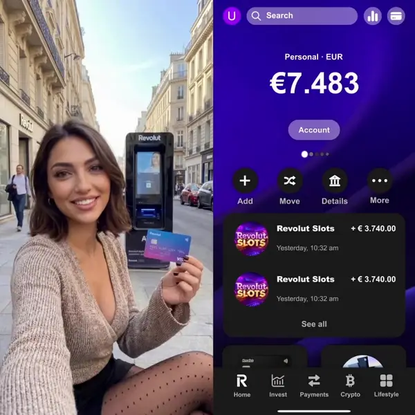 Кадр рекламы Win Club R