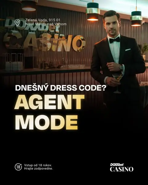 Кадр рекламы DOXXbet Casino Beckov