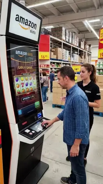 Кадр рекламы Amazon GermSlots