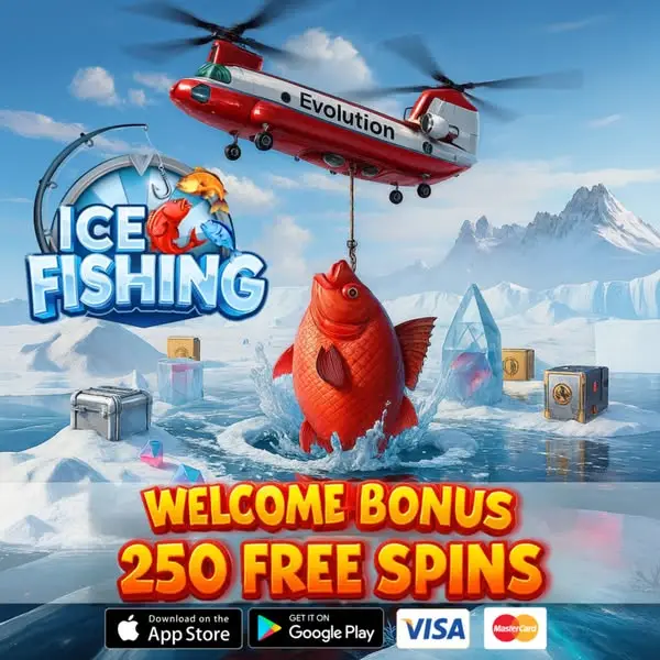 Кадр рекламы Ice Fishing Live