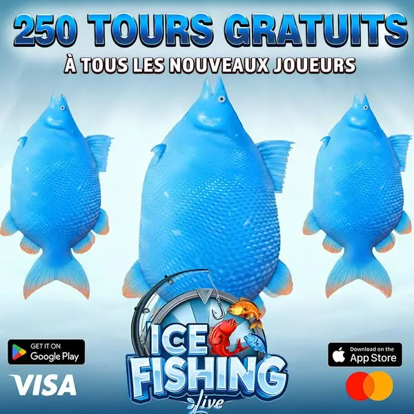 Кадр рекламы Ice Fishing Live