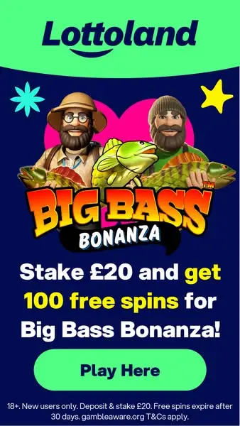 Кадр рекламы Lottoland UK