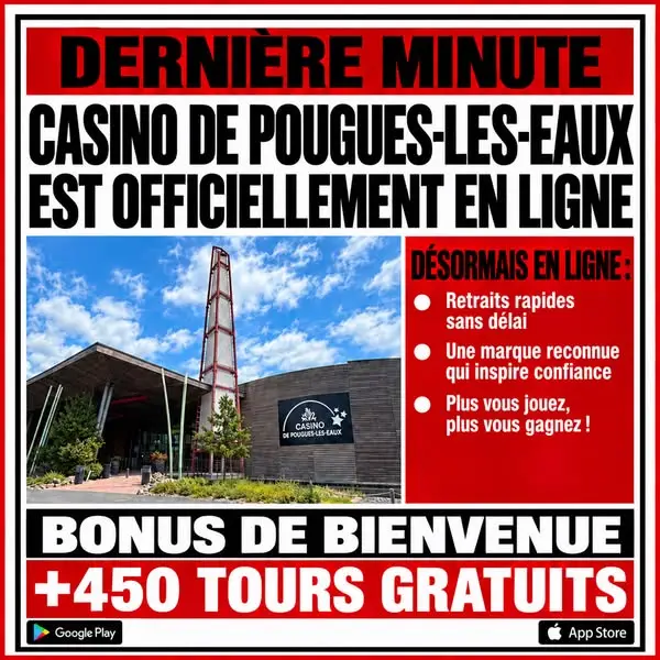 Кадр рекламы Casino Pougues-les-Eaux