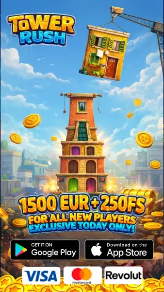 Кадр рекламы Tower Game Station