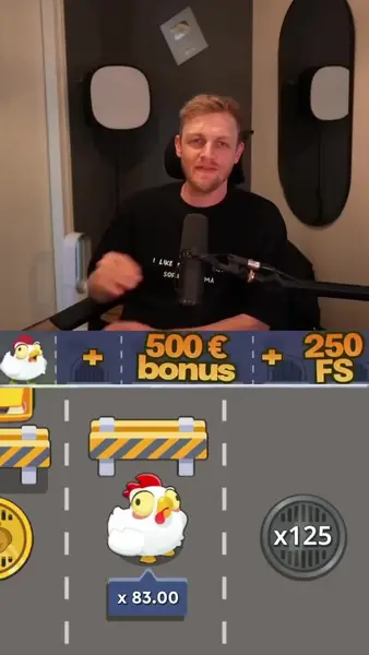Кадр рекламы Chicken Road