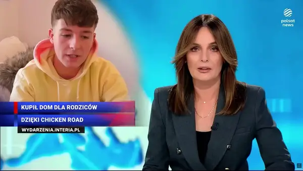 Кадр рекламы Lucky Chicken