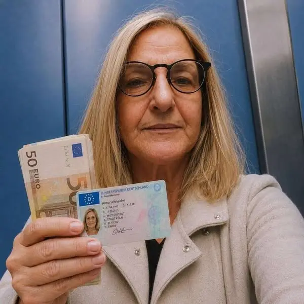 Кадр рекламы Anna Schneider