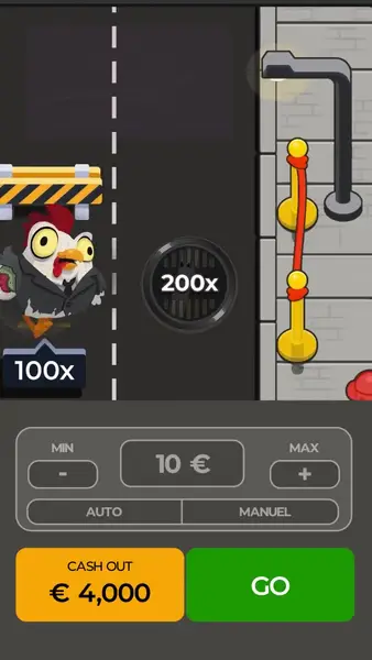 Кадр рекламы Chicken Road
