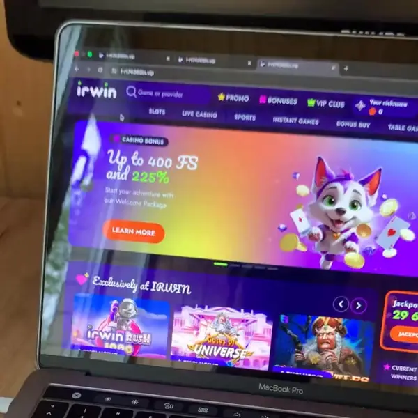 Кадр рекламы Irwin Network